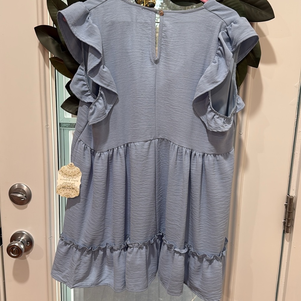 Alter’d State Babydoll Mini Dress Medium - Picture 2 of 3